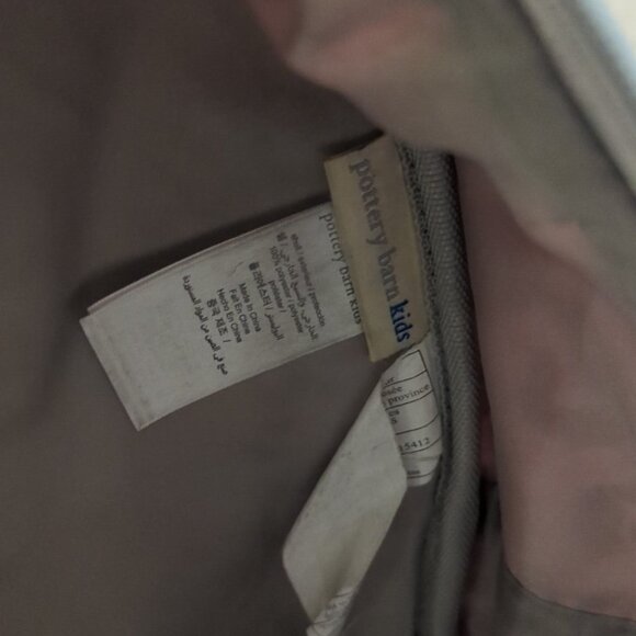 Pottery Barn Mackenzie Critter Glitter Pink Backpack & Lunch Box -Good Condition - Picture 8 of 9